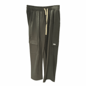 กางเกงวอร์มแฟชั่น สีเทา